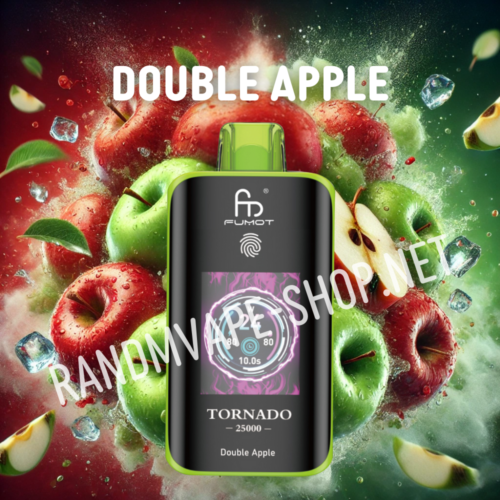 Randm-Tornado-Vape-25000-Double-Apple Tornado Vape 25000 Double Apple