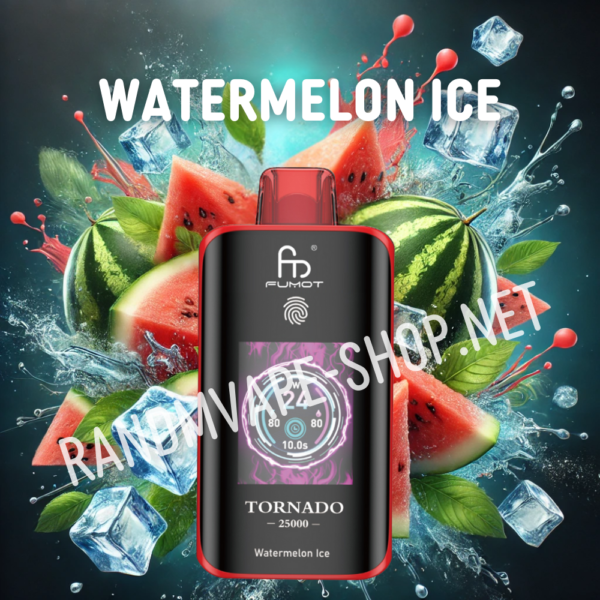 Randm-Tornado-Vape-25000-Watermelon-Ice RandM Tornado Vape 25000 Watermelon Ice