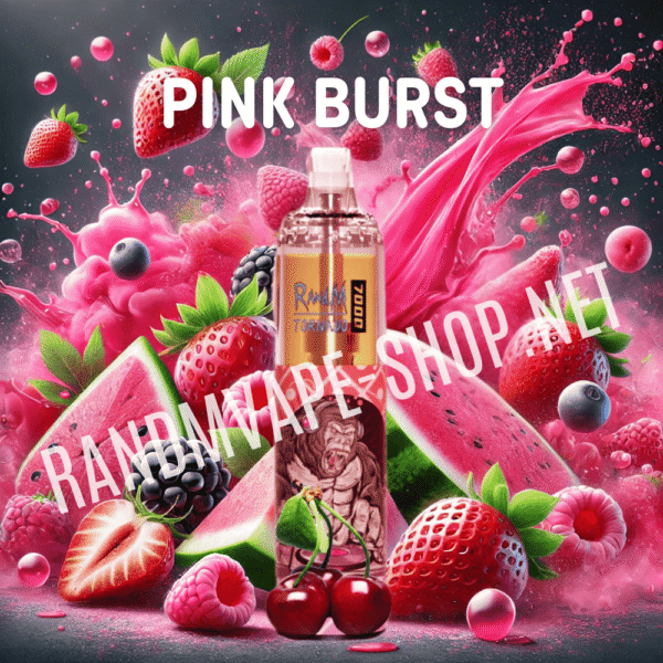 randm-tornado-7000-pink-burst RANDM TORNADO 7000