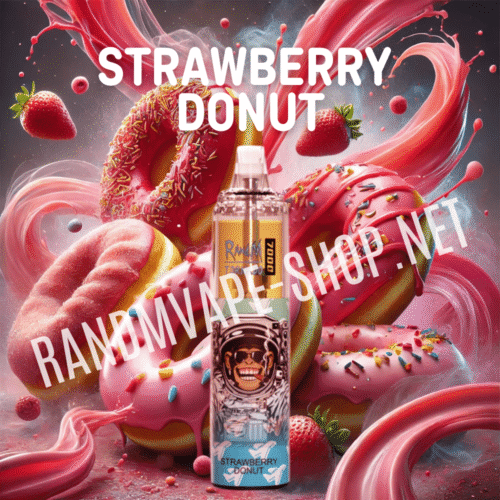 randm-tornado-7000-strawberry-donut RANDM TORNADO 7000 - 2%, Strawberry Donut